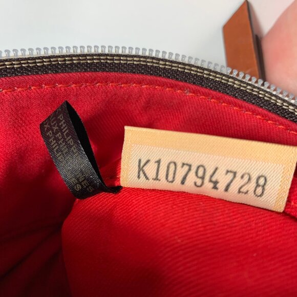 Dooney Bourke Double Zip Sky Blue Nylon Crossbody Vacchetta Leather Trim Strap - Picture 5 of 9